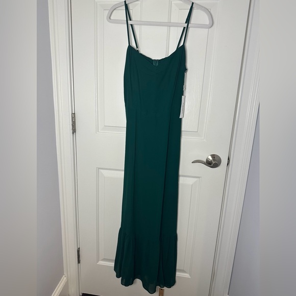 NWT Reformation Emersyn Dress in Emerald - Picture 6 of 10